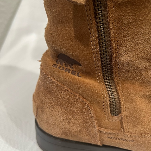 Sorel for Kids waterproof suede boots size 3 - Picture 5 of 8